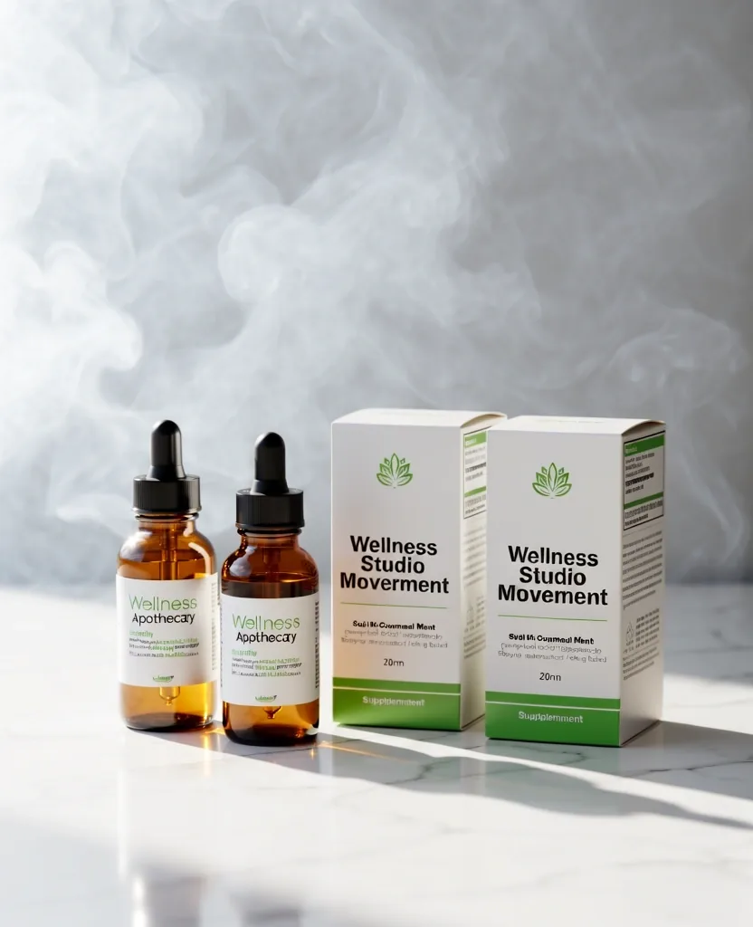 Natural supplements for men packaging
